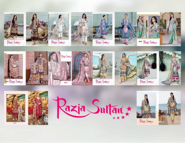 Apna Razia Sultan 34 New Fancy Casual Wear Karachi Cotton Dress Material Collection